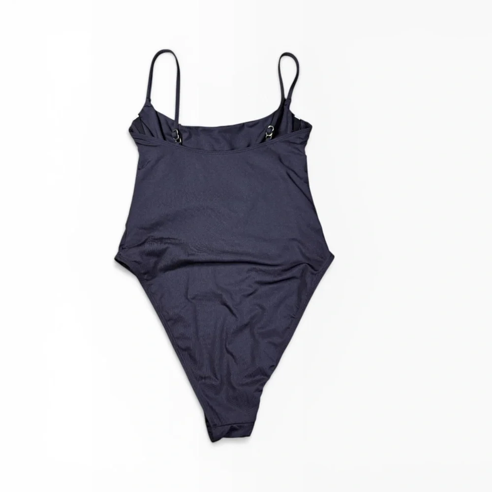 MONDAY SWIMWEAR Sausalito Black/Ivory Size Small - Picture 2 of 6